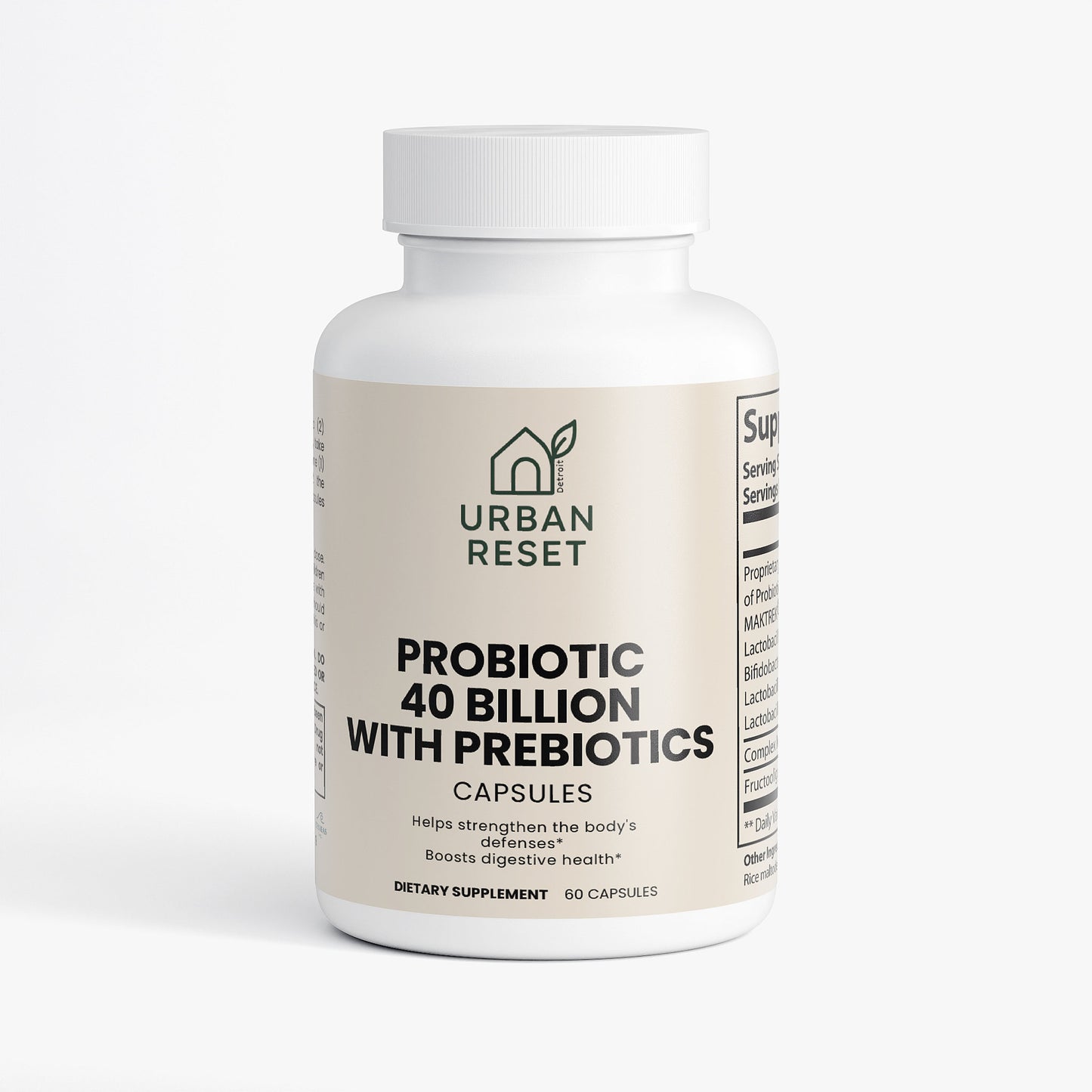 Probiotic 40 Billion with Prebiotics