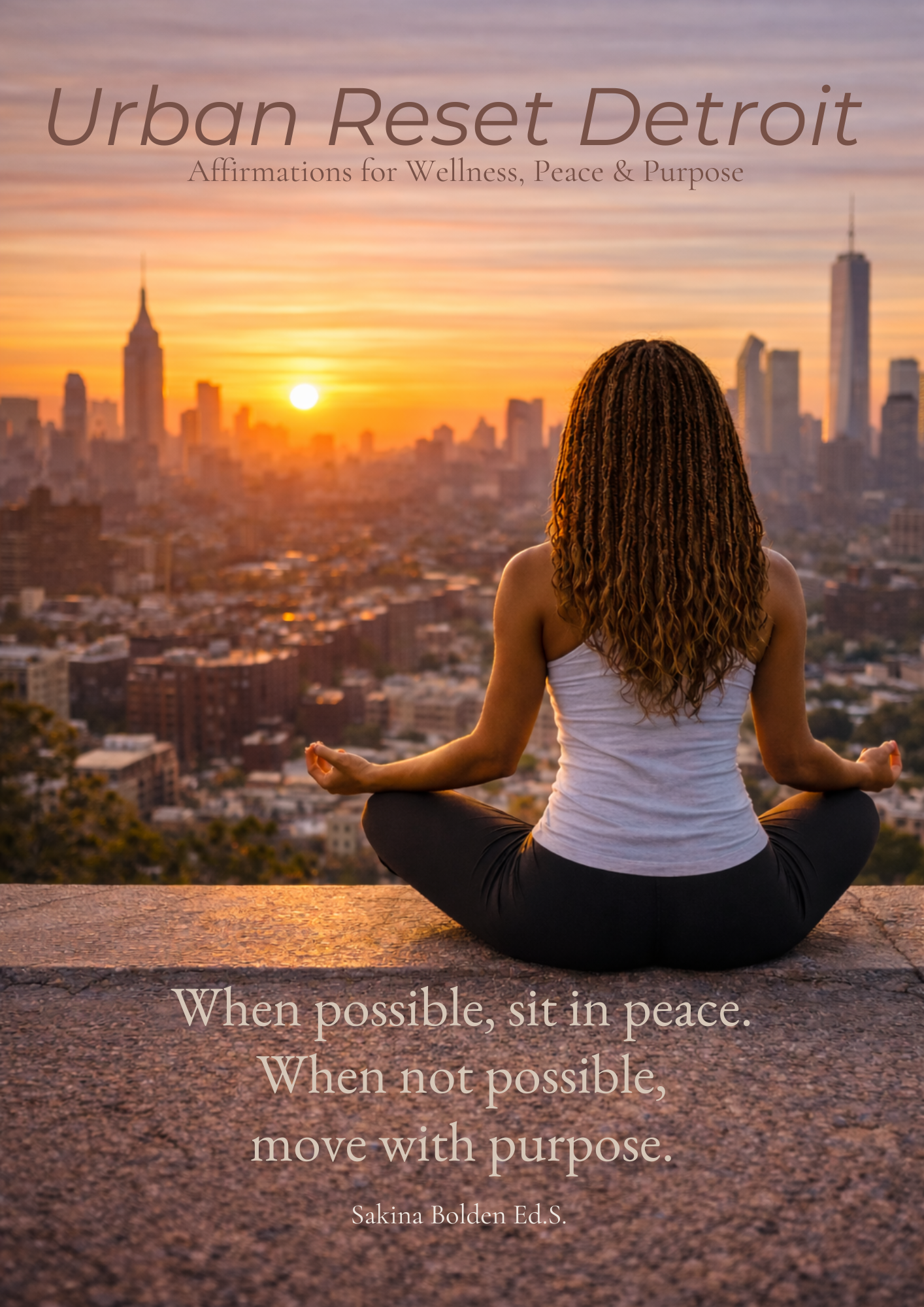 Urban Reset Detroit: Affirmations for Wellness, Peace & Purpose